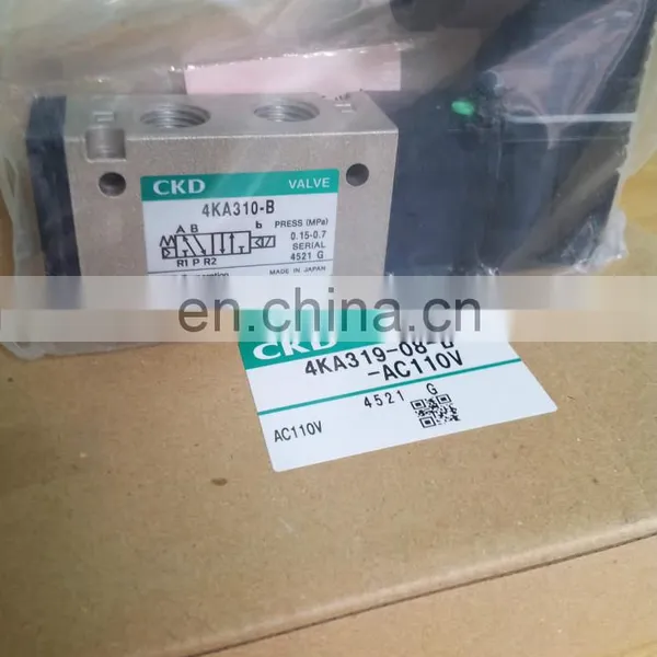 CKD Solenoid Valve Japan Solenoid Valve 4KA319-08-B photo-3