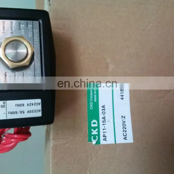 CKD Solenoid Valve AP11-15A-03A photo-2