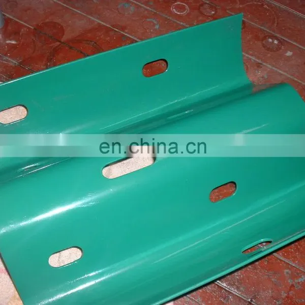 Hot Dip Galvanized Highway Guard Rail With W Shape Section and Powder Coated Surface photo-5