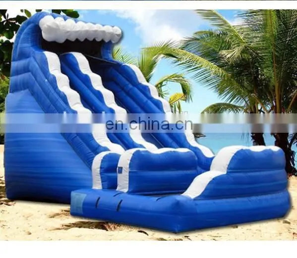 Commercial Large Inflatable Beach Slide, Inflatable Waterslide, Inflatable Wet Slide photo-4