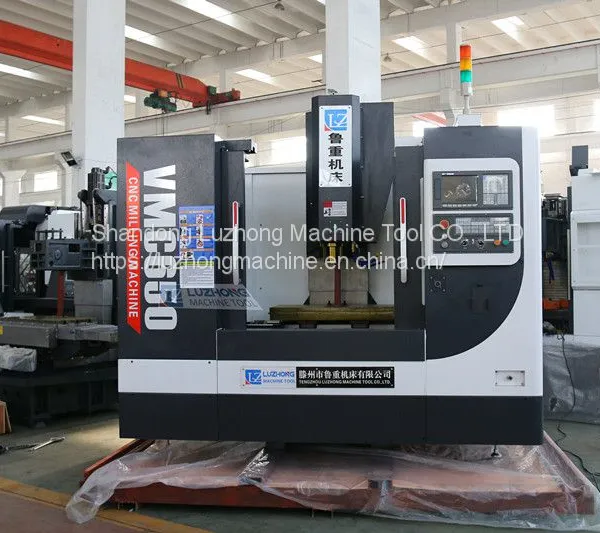 VMC840 Luzhong 5 Axis VMC840 CNC Mini Universal Vertical Milling Machine Center photo-2