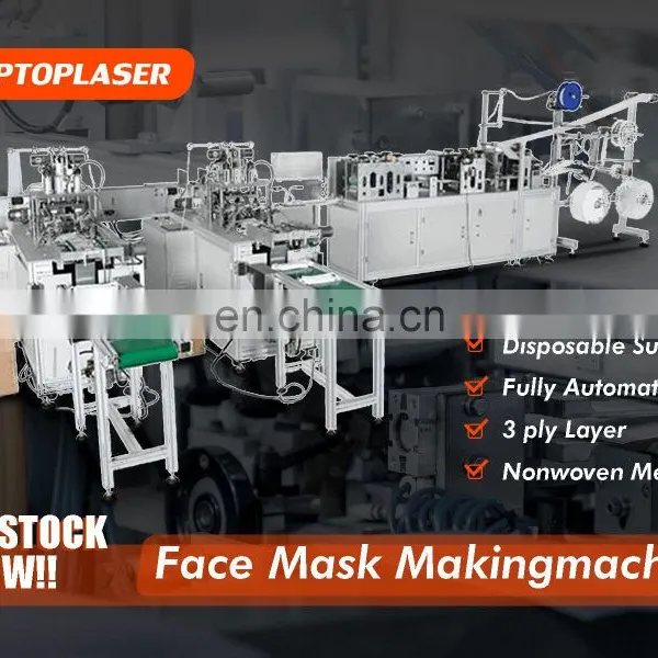 China Low Cost Disposable Surgical Face Masks Making Machine /Medical Masks Machine for Sale photo-2