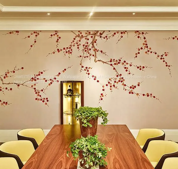 Chinese Style Silk Wallpaper photo-3