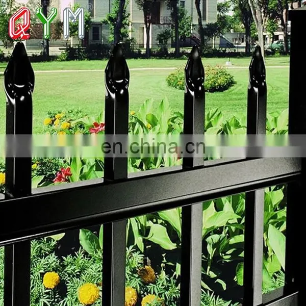 8 Ft Picket Fence Wrought Iron Fence Panel And Gate photo-4