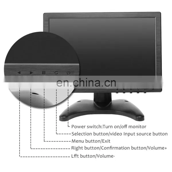 10.1 Inch IPS Touch Screen Monitor Portable Led Monitor Computer Industrial Touchscreen photo-4