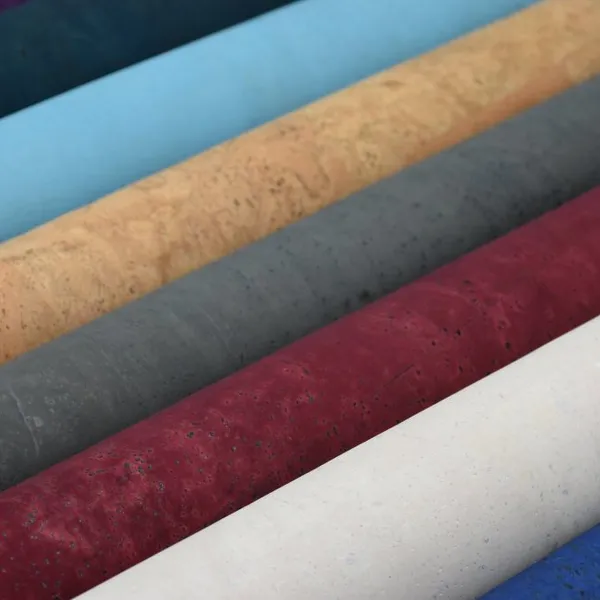 Natural Cork Leather & Fabric