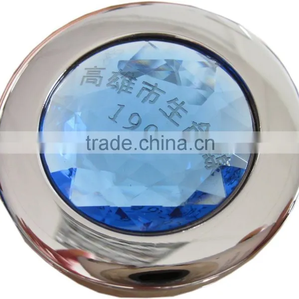 Custom Logo Metal Lady Button