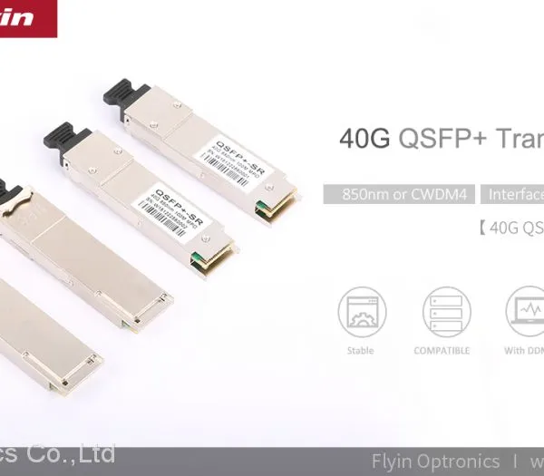RoHS-6 Compliant 40gb/s ER4 40KM Fiber Optical Transceiver Sfp Module 40g Qsfp photo-4