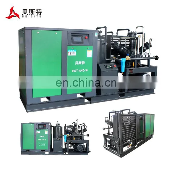Factory Hot Sell Durable Booster Combined Screw Air Compressor Machine Oxygen Booster Compressor With Manufacture Direct Sales photo-4