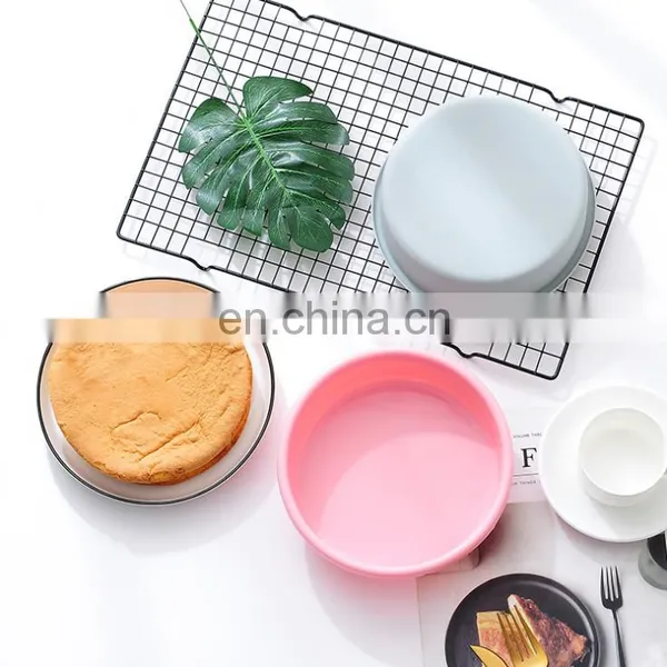 Non-stick Quick Release Tool for Baking Round Cake Pan Silicone Cheesecake Mold photo-4