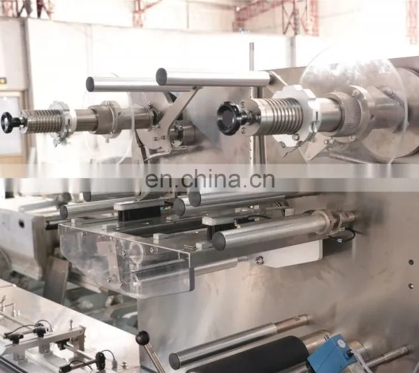 Automatic Chocolate Bar Biscuit Cake Feeding Flowing Packing Machines Food Wrapping Machine Packaging Line Paketleme Makinesi photo-4