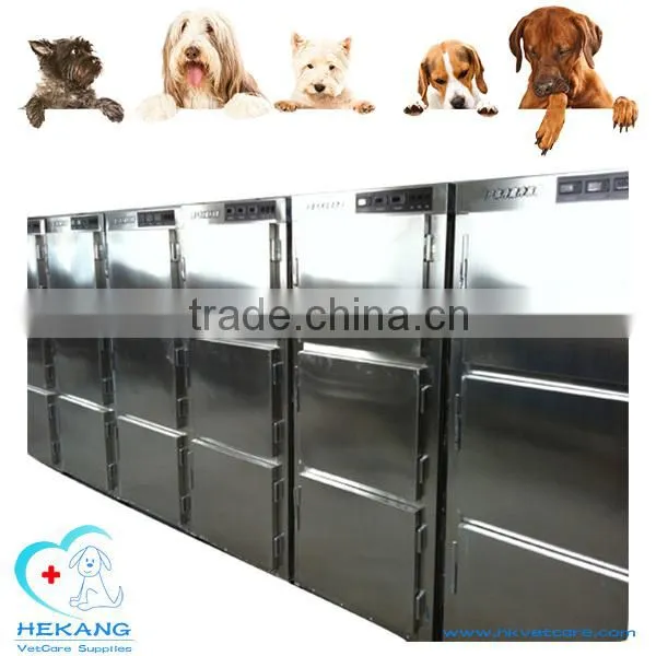 Three Door Stainless Veterinary Mortuary Freezer photo-2