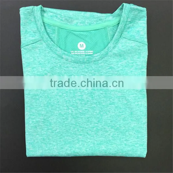 88% Polyester 12% Spandex Running Wear Tops photo-4