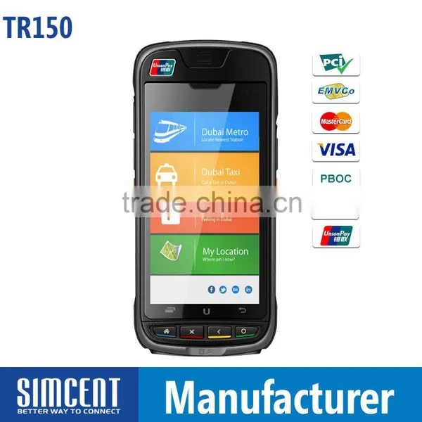 Barcode Scanner NFC 3G GPS Printer Handheld Android Emv Terminal photo-2