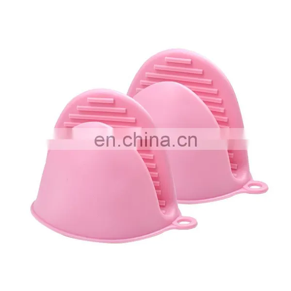 Wholesale Cheap Rubber Household Cooking Heat Resistant Mitts Microwave Kitchen Silicone Oven Gloves photo-4