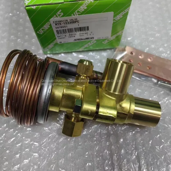 Expansion valve RCX-2434BHSA-RCX3134-DHSA externally balanced threaded welded expansion valve