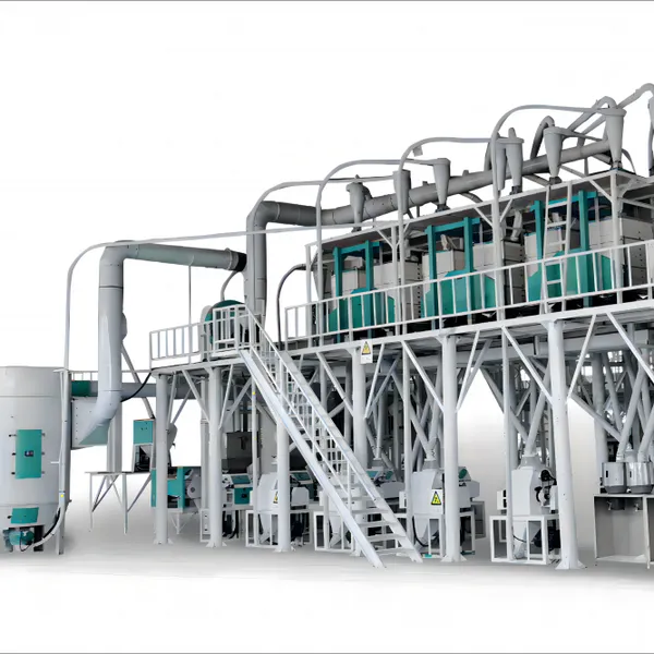 30tpd Maize Wheat Flour Mill Corn Flour Milling Machine Posho Milling Machinery