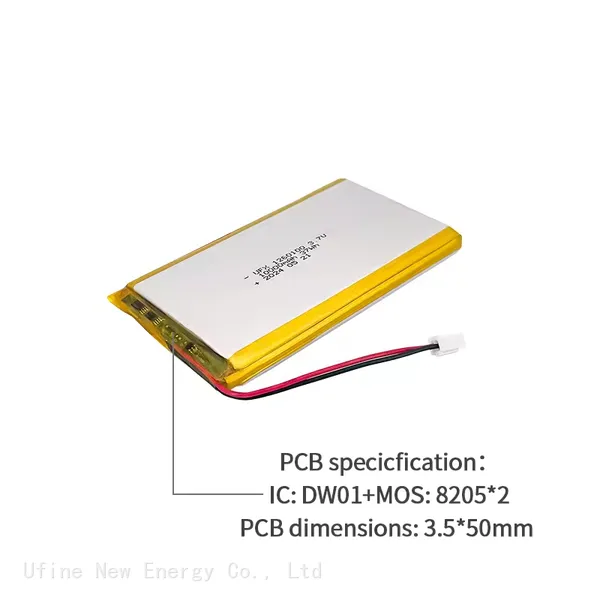 Factory Battery Price Supply 3.7V Lithium Polymer Battery UFX 1260100 10000mAh For Consumer Electronics Power Bank photo-4