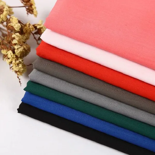 100% Cotton Fabric 21X21 60X60 Width 58/60 Inch Plain Weave Breathable Garment Lining Pocket Fabric photo-4
