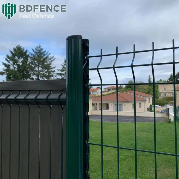 3D Curved Welded Panel Fence for Outdoor Metal Garden Fence Panel 3d Wire Mesh Fence Panels photo-4