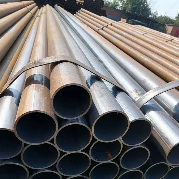 ASTM A53 Grade A/B Carbon ERW Welded Round Pipe, Black Carbon Steel Tube for Structural Support & Engineering photo-2