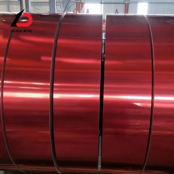 Premium Color Coated Aluzinc Galvanized PPGI Coil photo-2