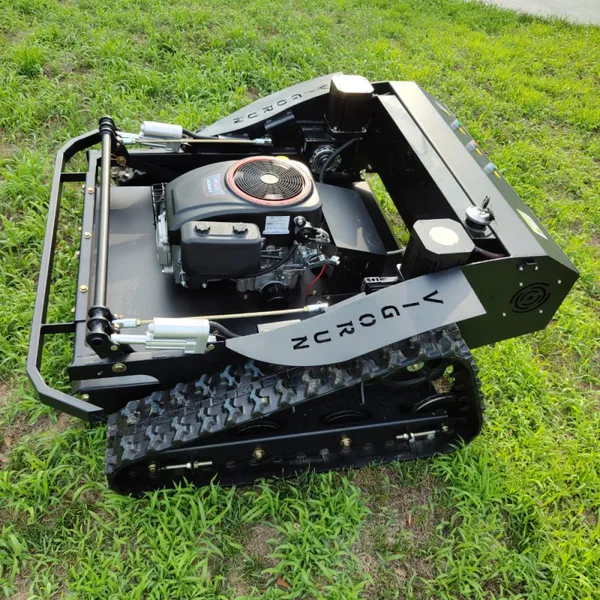 RC Lawn Mower 28V 1500W Generator Durable Slope Use RC Grass Slasher 6hp 12hp 24hp for Steep Slopes Vigorun VTLM800