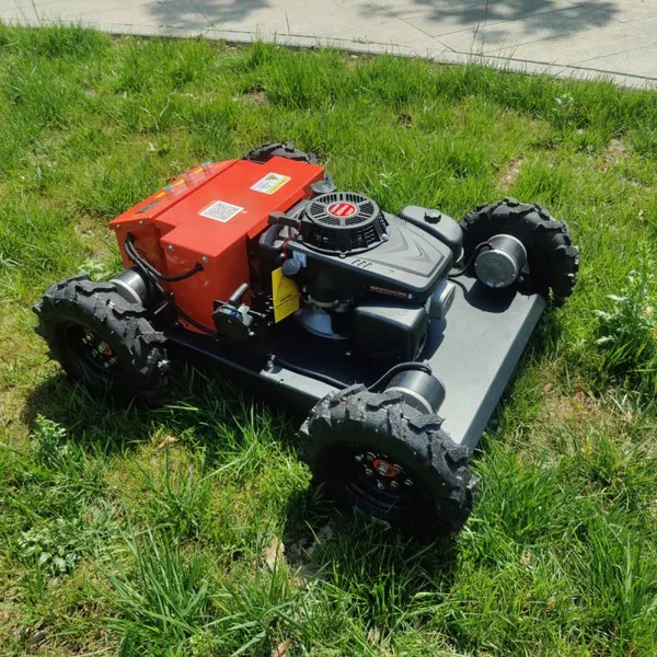 Vigorun VTW550 Robotic Lawnmower, Multi-Terrain & Versatile Professional Gasoline Lawn Mower for Farmland