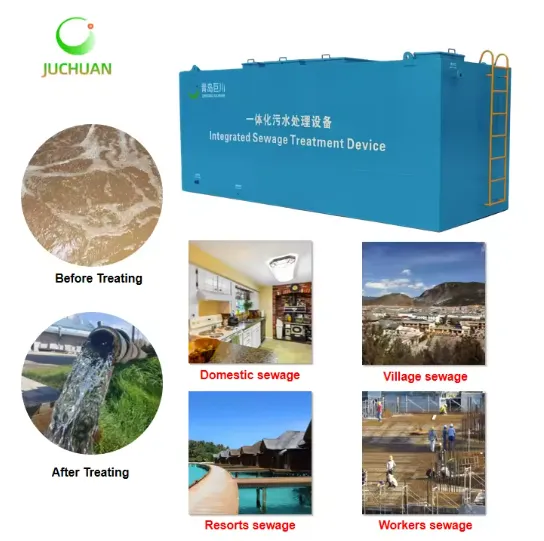 Mobile PLC Automatic Wastewater Treatment System (Equipped With Pumps and Motors) photo-3