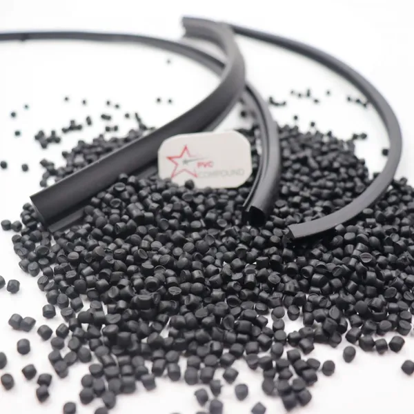 Matte Surface PVC Rubber Seal Compound PVC Granules Supplier photo-3