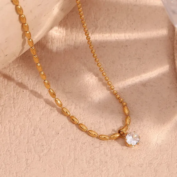 Stainless Steel Necklace for Retail Boutiques 304 Steel Hypoallergenic Chain 1 Year Warranty Direct Factory photo-4