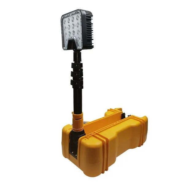 Lightweight Hand Push Telescopic Work Light With Gasoline Generator photo-4