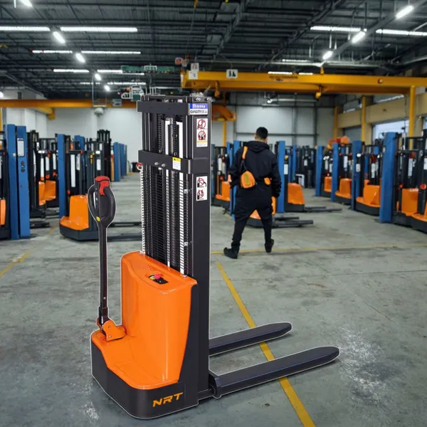 Fast Delivery Pallet Stacker Electric Stacker Forklift 1500kg 2000kg Semi Electric Stacker Cheapest