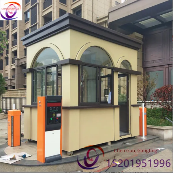 Customized Booth With Passage, One-bedroom, One-living-room and One-bathroom Security Room, Factory Gatehouse, Reception Room, Finished Guard Room, Security Booth