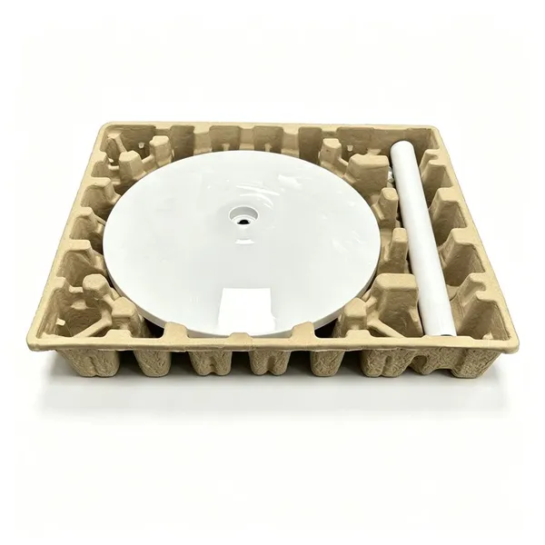 Industrial Pulp Packaging Insert With Moisture-Proof Coating Custom Dimensions OEM ODM Molded Fiber Inserts
