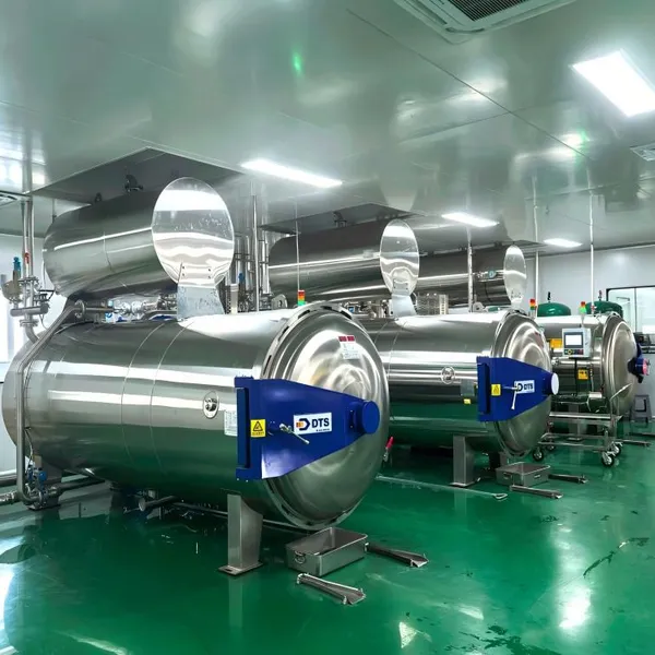 Retort Sterilizer for Ready Rice & Curry｜Automatic Retort Processing Line