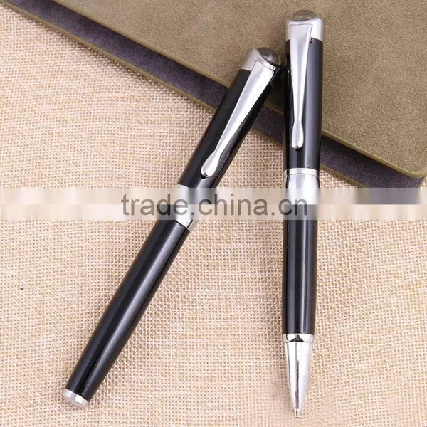 Red&black Business Rotating Free Ink Color Roller Ball Pen 0.7mm With Logo photo-2