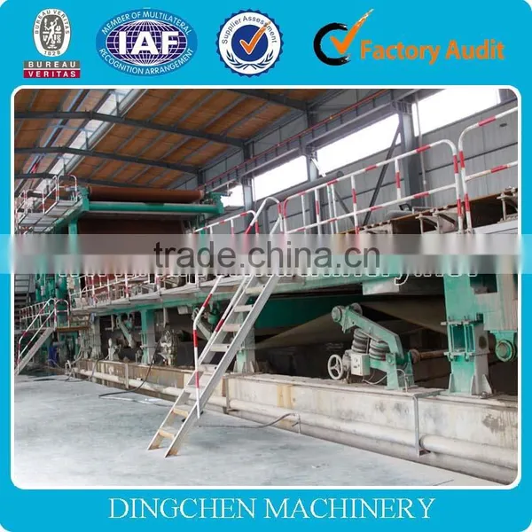 Culture Paper Making Machine For Paper Mill