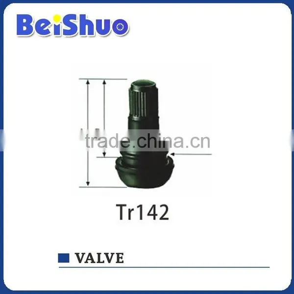 Snap in Tubeless Tire Valve for High Pressure Application
