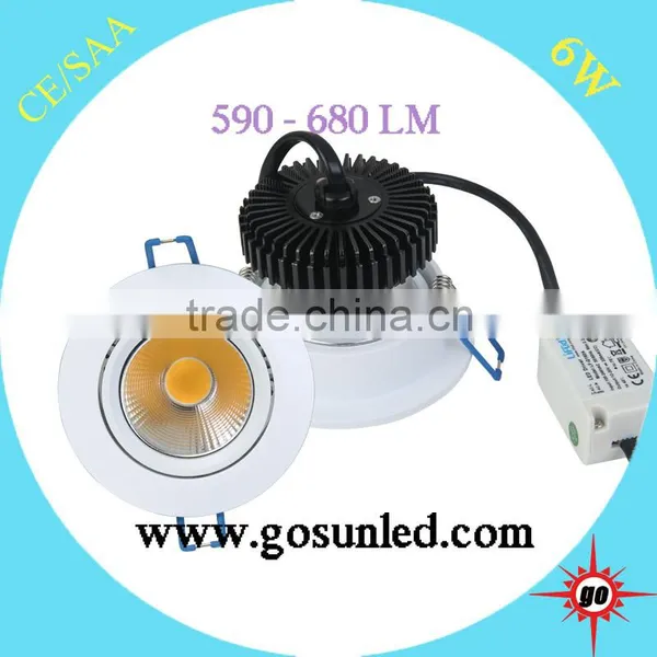 High Quality 6w High Powerful Led Round Downlight photo-4
