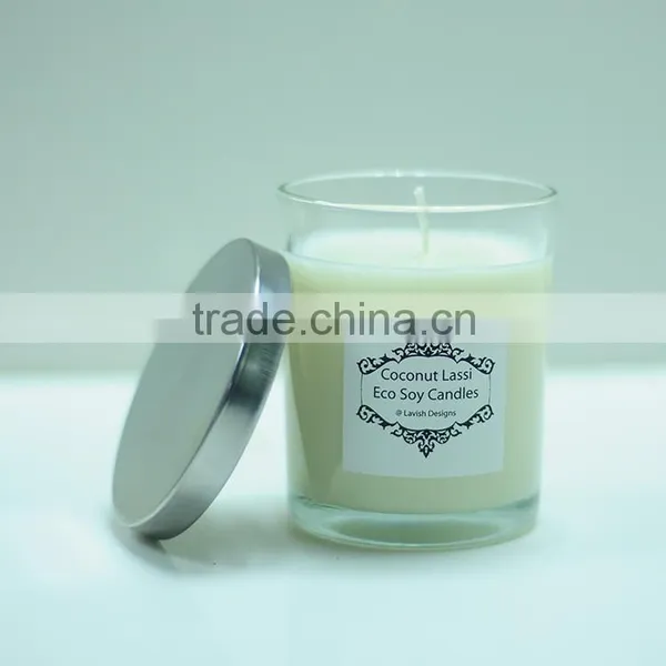 5oz Scented Soy Candle in Glass Jar With Metal Lid Supplier's Choice photo-4