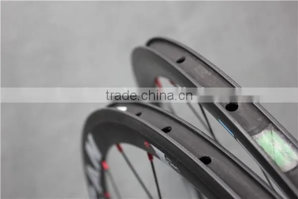 ICAN Road Bike Wheels Cabron Clincher UD-matt Bike Wheelset 38C photo-5