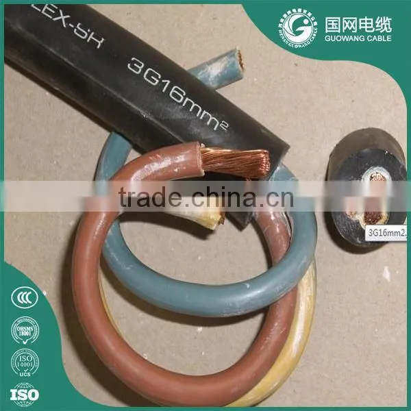 High Standard Heat Resisting Rubber Cable photo-2