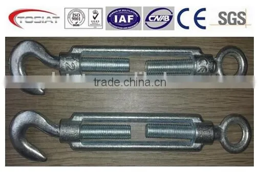 galvanized DIN1480 Turnbuckles casting body
