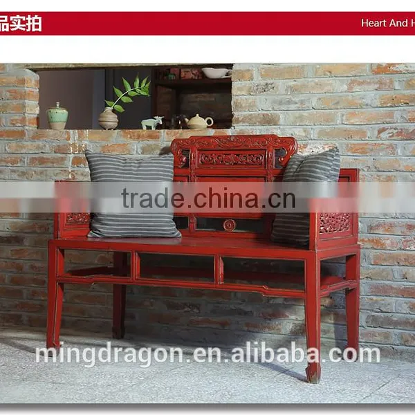 Antique High Quality Solid Wood Office Chair photo-2
