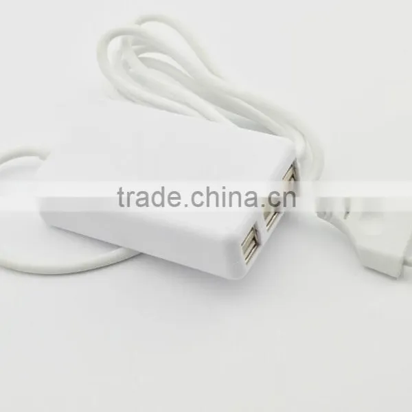 UK,EU,US,AU Plugs Plug 6 Slot Factory Price Replacement Mobile Phone Charger 6 Port USB Travel Charger photo-2