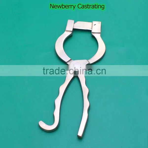 Newberry Castrating Knife Castrate Cattle Bulls VETERINARY INSTRUMENTS photo-3
