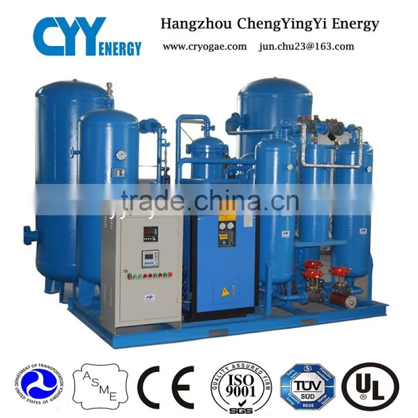 PSA Nitrogen Gas Air Separation Plant for High Purity N2 99.5%-99.9995%