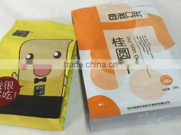 Box Bottom Plastic Bags For Nuts Fruits Packing photo-2