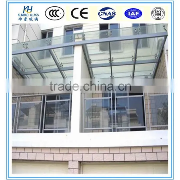 Balcony Tempered Glass Double Glazed Glass Panels photo-6